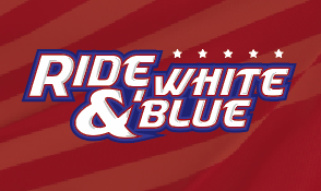 Ride, White, & Blue 4th of July event