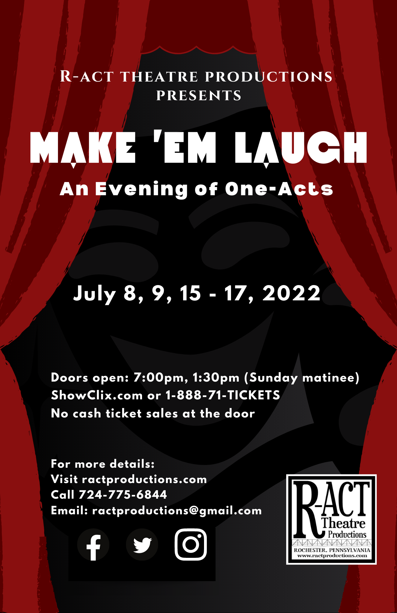 Make 'Em Laugh / A Night of Comedy One-Acts