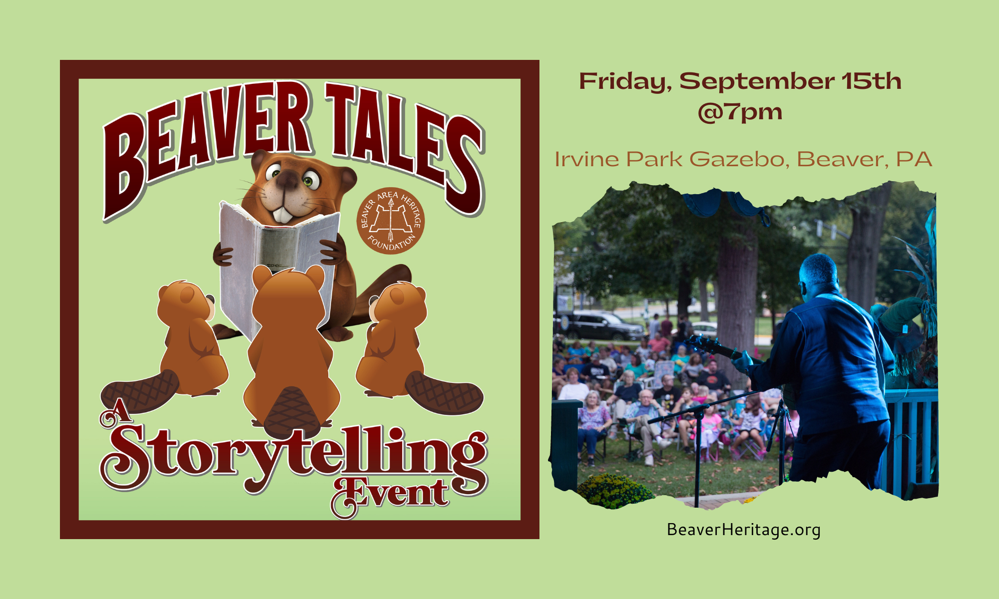 Beaver Tales — Beaver's Unique Storytelling Event