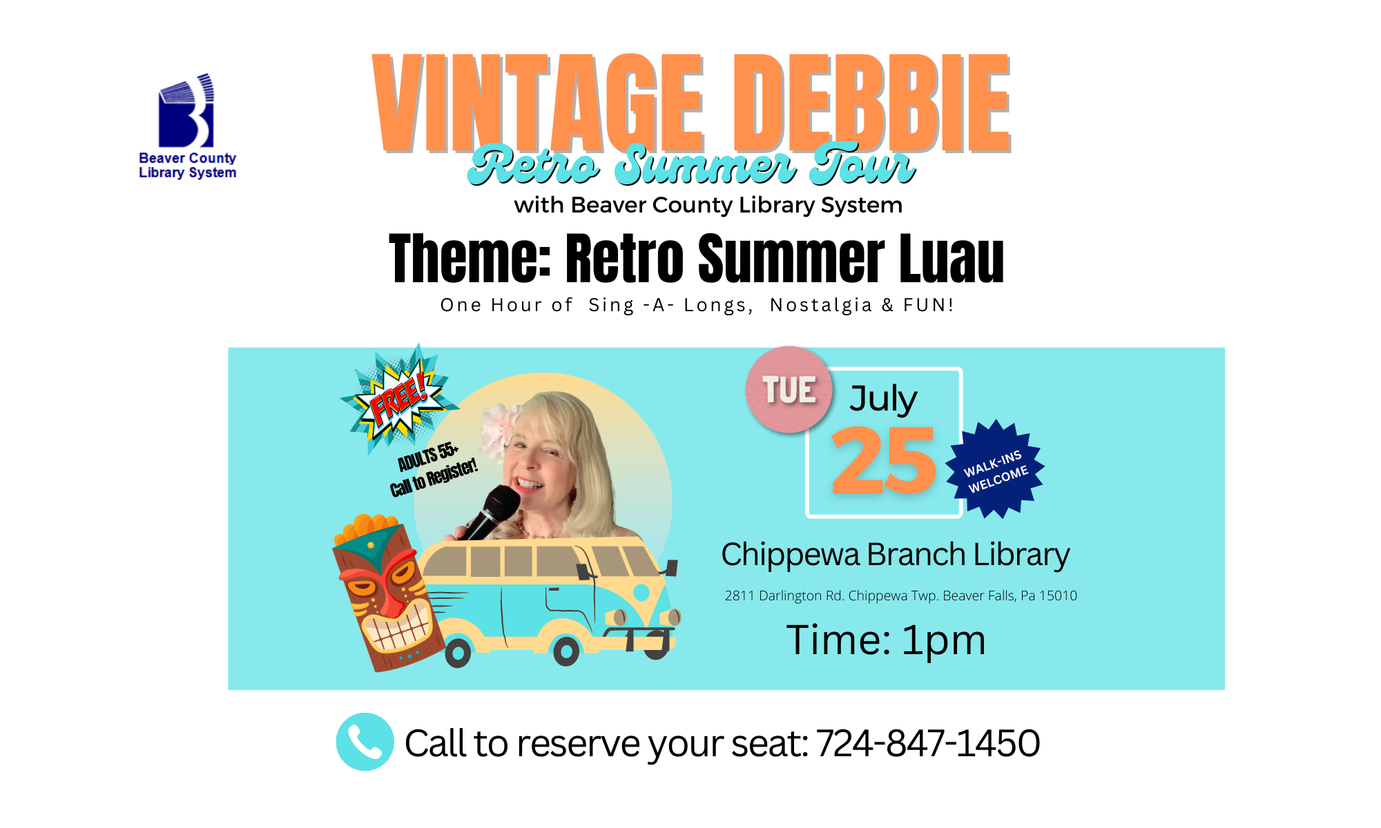 Vintage Debbie: Retro Summer Luau