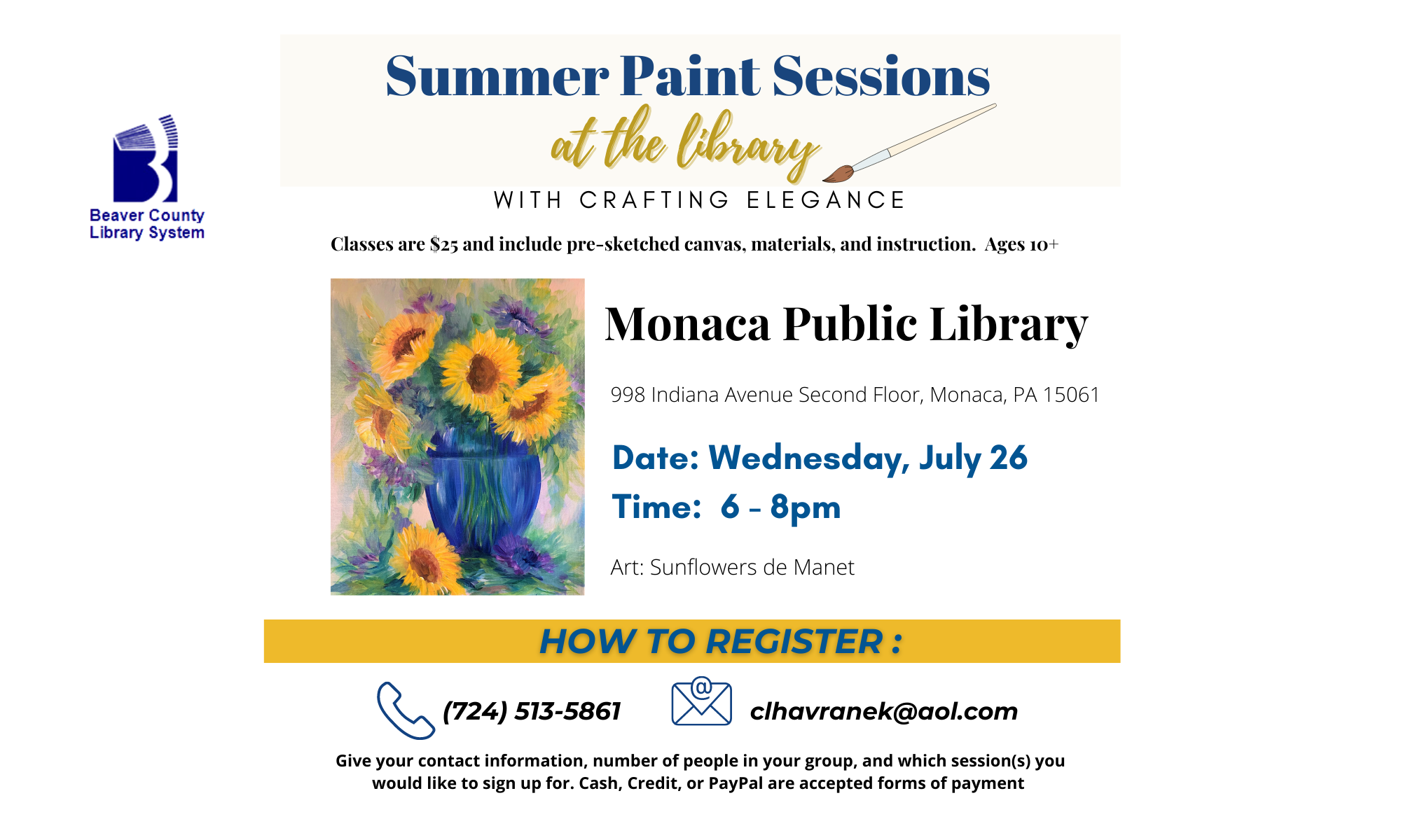Summer Paint Series: Sunflowers de Manet