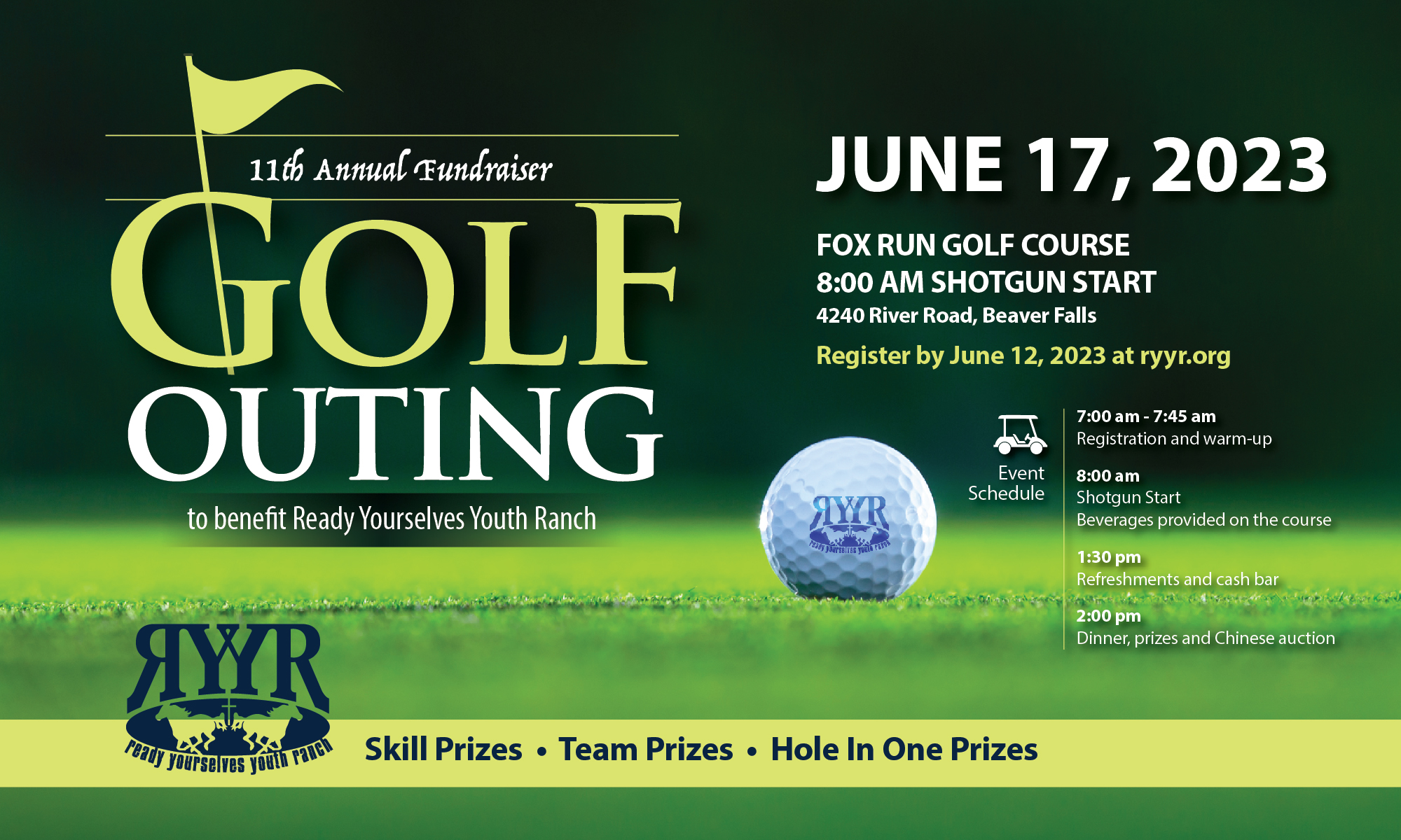 Tee Off For A Great Cause Golf Outing!