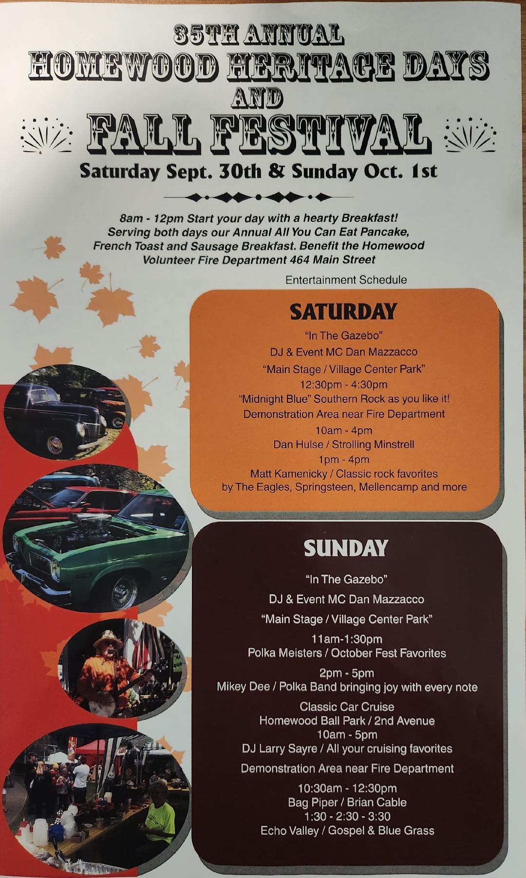Homewood Heritage Days and Fall Festival