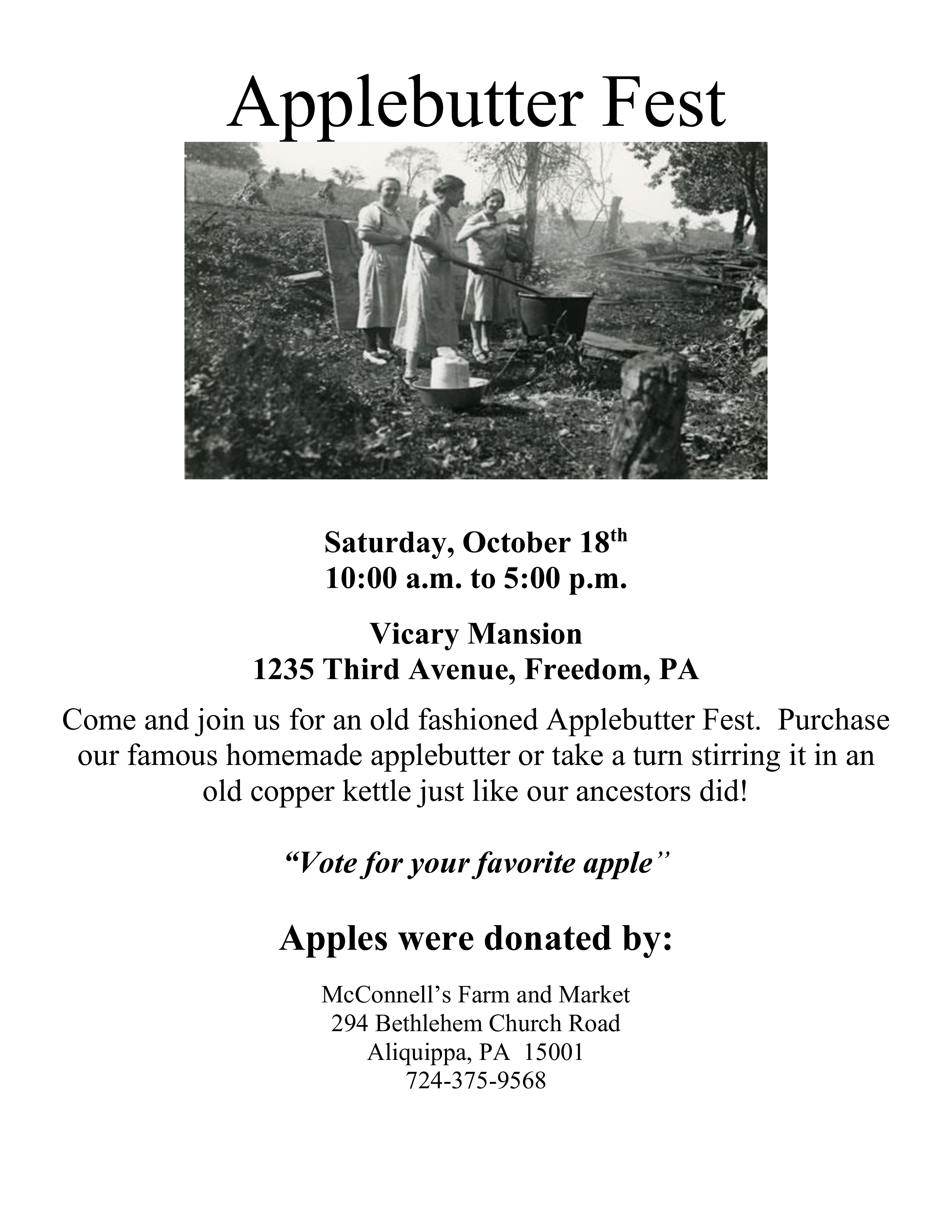Apple Butter Festival