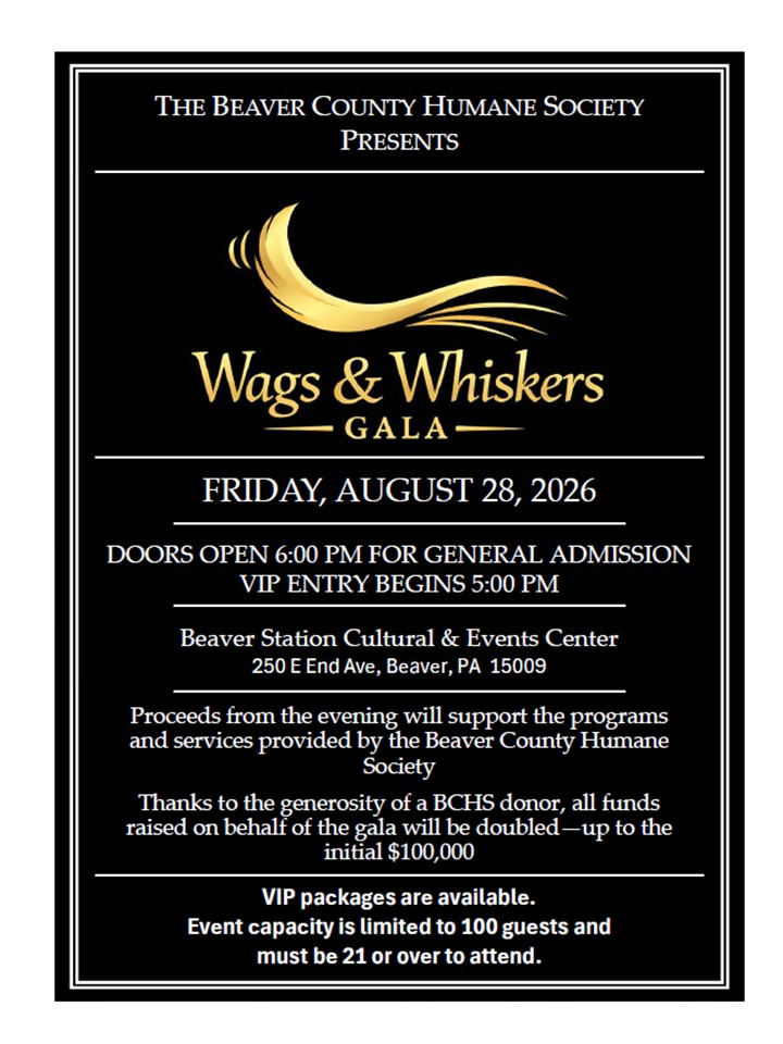 Wags & Whiskers Gala