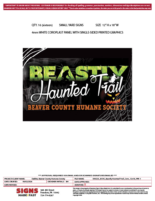 Beastly Haunted Trail