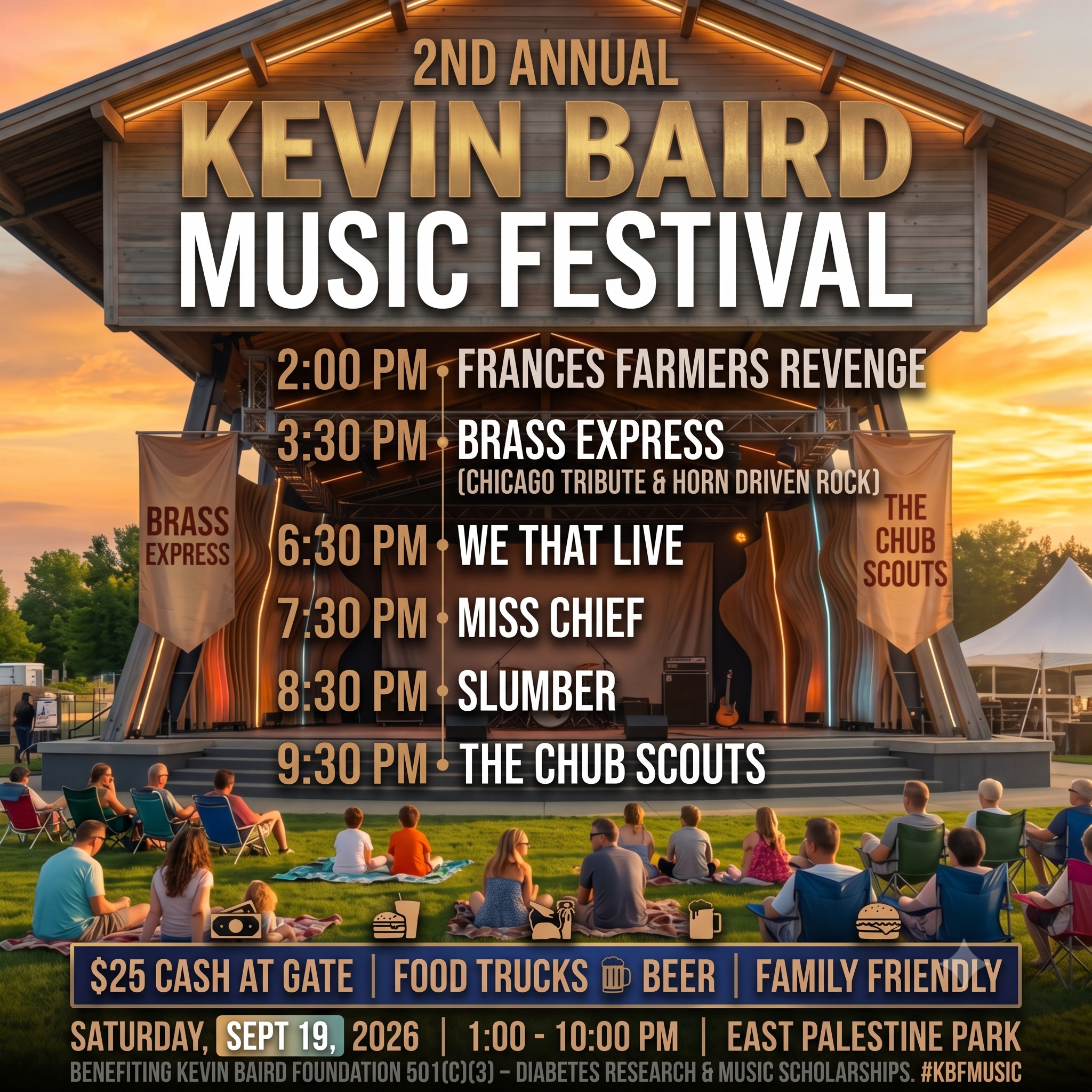 2nd Annual Kevin Baird Music Festival