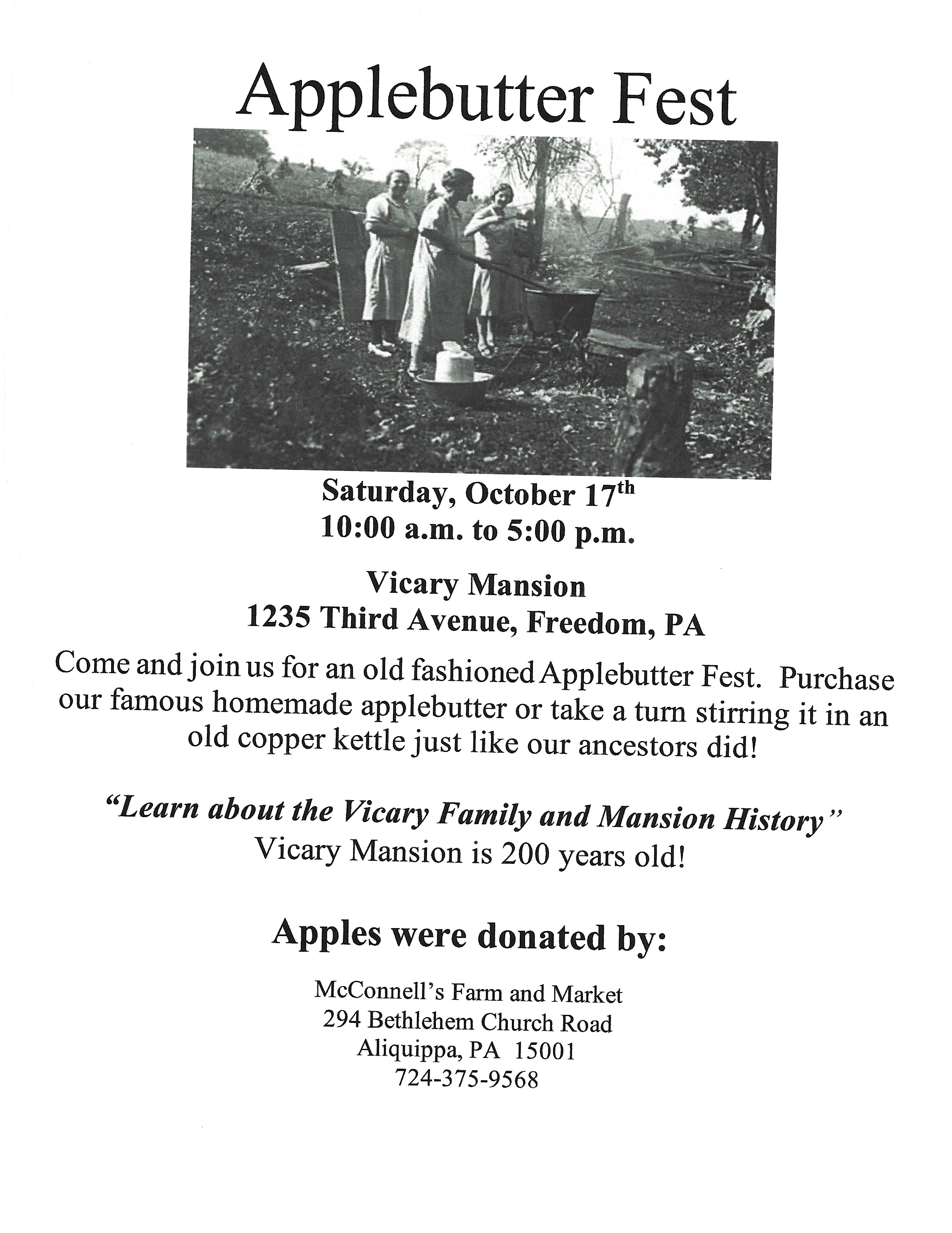 Apple Butter Fest