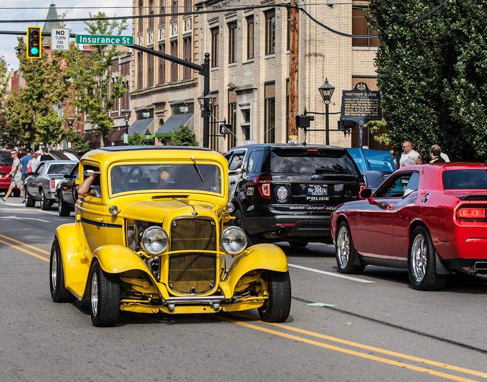 Hot Summer Nights Car Cruise Beaver County Tourism