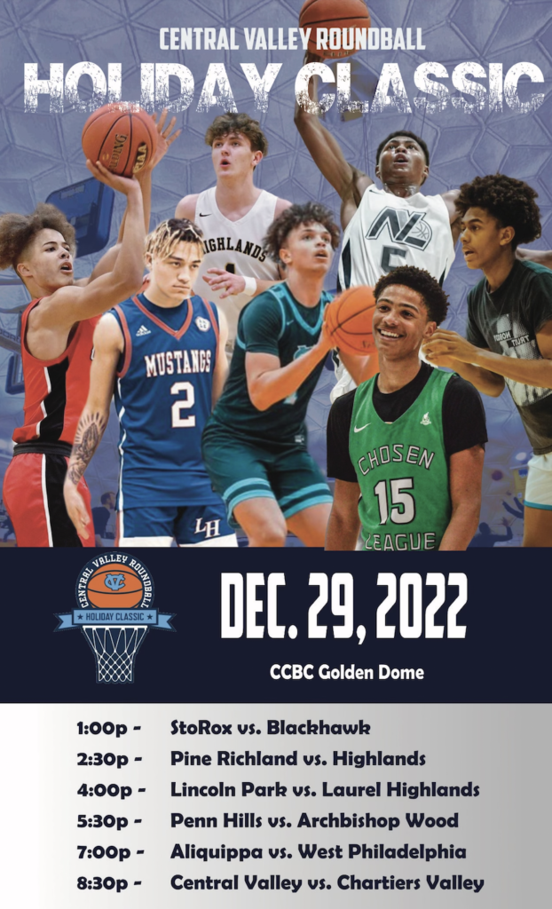 High School Boys Basketball West Philadelphia v. Laurel Highlands (at CCBC  Dome) 12/30/22 