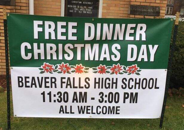 26th Annual Free Christmas Day Dinner